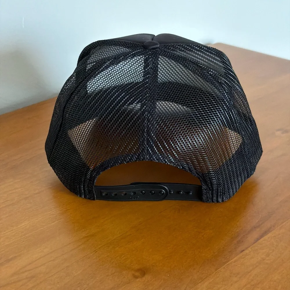 MadeWorn Black “Meili Vodka” Mesh Trucker Hat - Street Cool & Adjustable